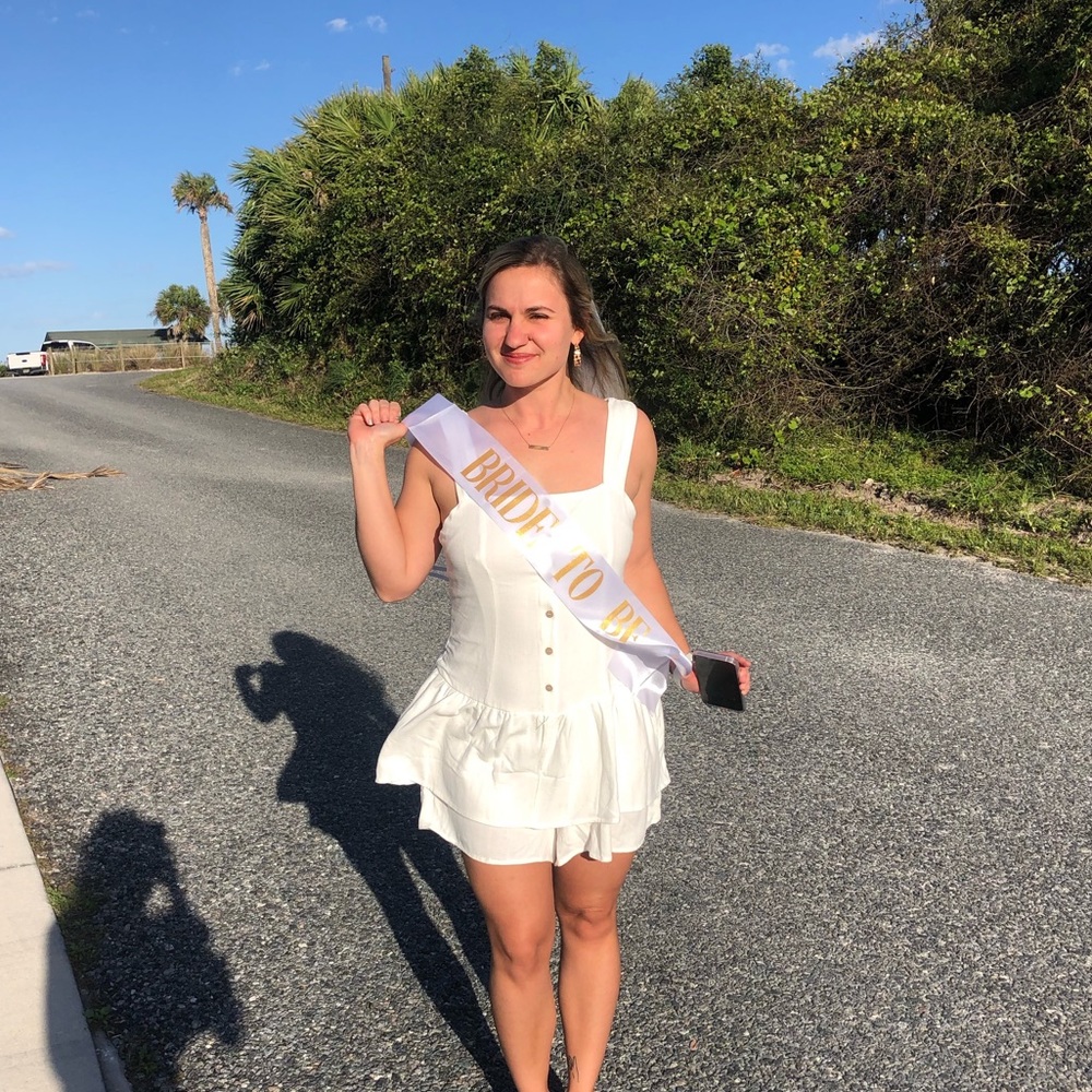 White romper!